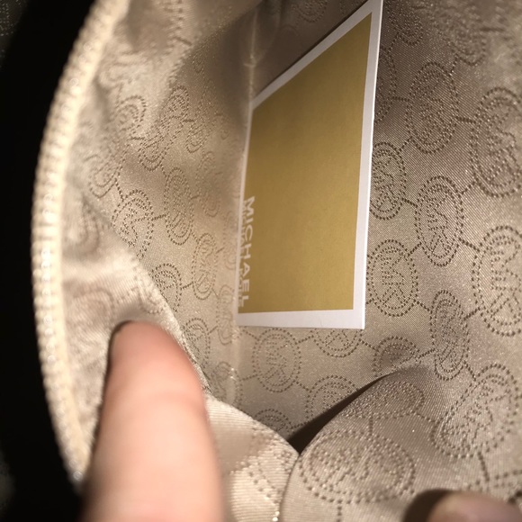 Michael Kors Large white and navy Grayson - Picture 8 of 10